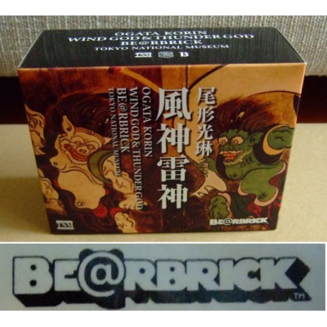BE@RBRICK/ベアブリック・尾形光琳・風神雷神・東京国立博物館 BE@RBRICK/ベアブリック・尾形光琳・風神雷神・東京国立博物館