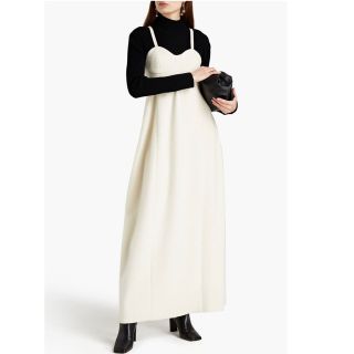JIL SANDER(ロングワンピース/マキシワンピース ・ ホワイト JIL SANDER(ロングワンピース/マキシワンピース ・ ホワイト