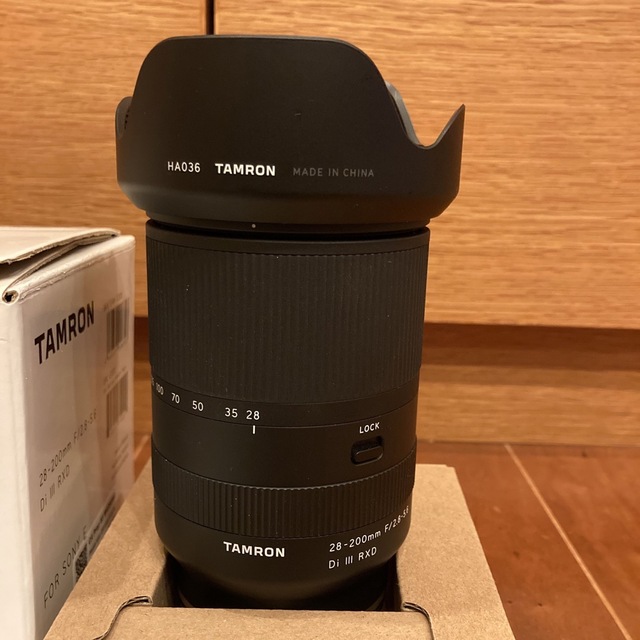 TAMRON(タムロン)のタムロン 28-200mm F2.8-5.6 Di III RXD スマホ/家電/カメラのカメラ(レンズ(ズーム))の商品写真