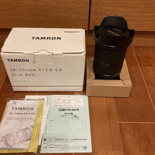タムロン(TAMRON)のタムロン 28-200mm F2.8-5.6 Di III RXD(レンズ(ズーム))