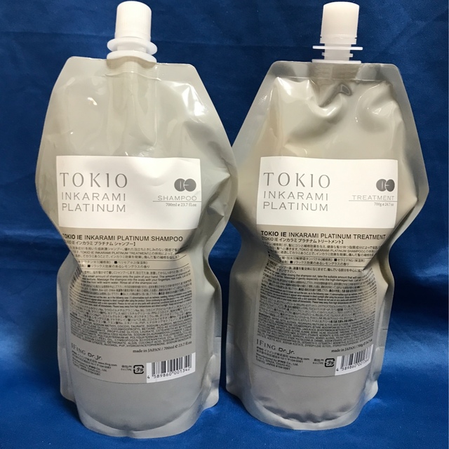 トキオ TOKIO プラチナムシャンプー700ml&トリートメントセット