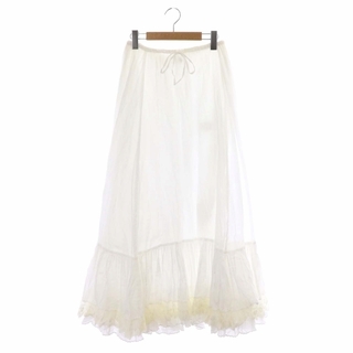 アザー(other)のノーウォス vintage lace skirt ロング ギャザースカート(ロングスカート)