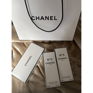 シャネル(CHANEL)のCHANEL No.5 ボディローション、シャワージェル、サヴォン(ボディソープ/石鹸)