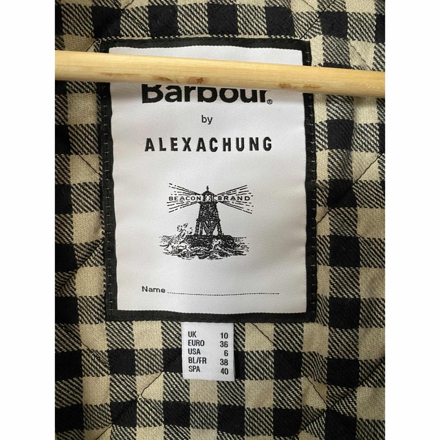 保証規定 BARBOUR 【ALEXA CHUNG コラボ】 FLOYD WAX perpignan