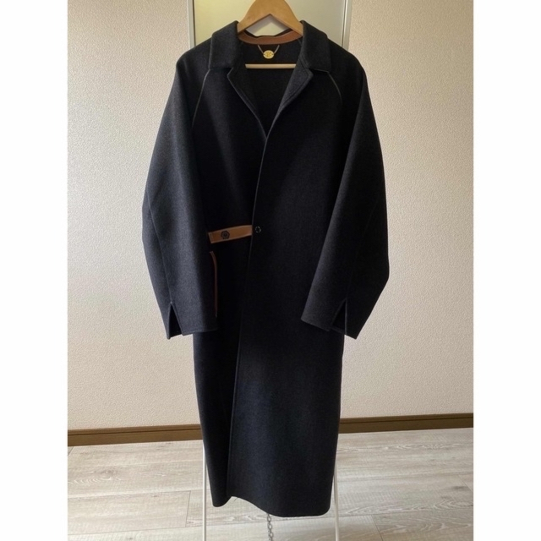 SUNSEA  melton after the party coat  2 M