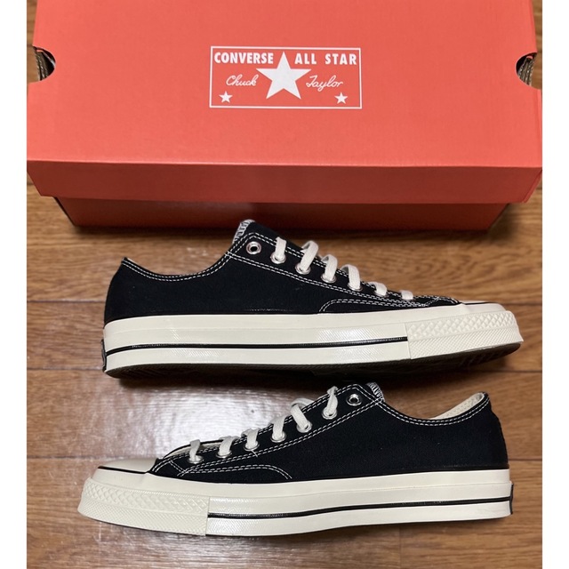 【新品】converse ct70 ローカット ブラック US9.5/28cm