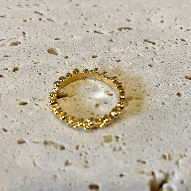 s bubble ring gold ¥2500 レディースのアクセサリー(リング(指輪))の商品写真