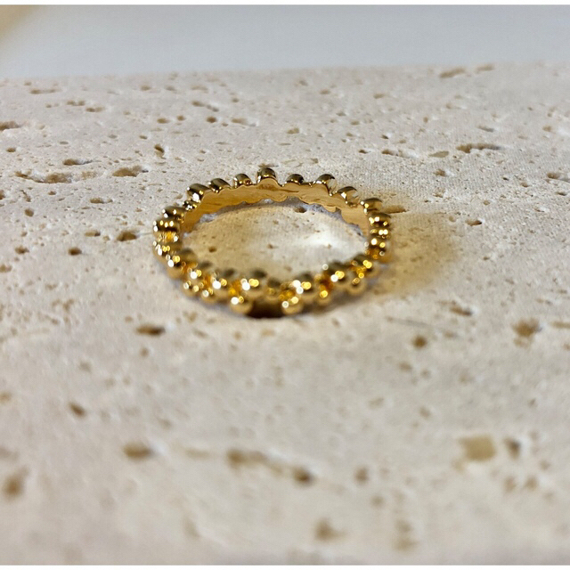 s bubble ring gold ¥2500 レディースのアクセサリー(リング(指輪))の商品写真