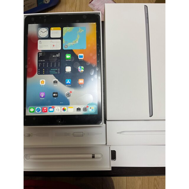 PC/タブレットiPad7 32gb WiFi Apple Pencil