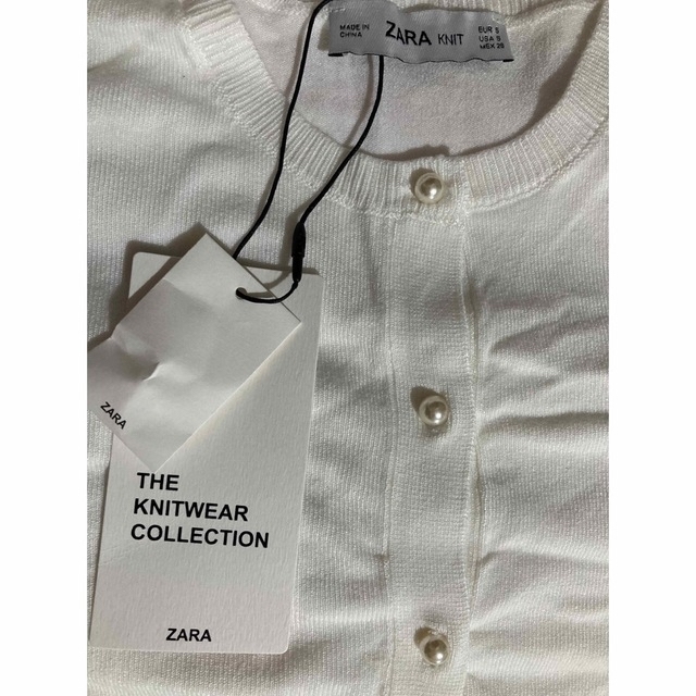 ZARA(ザラ)のZARA カーディガン　タグ付き レディースのトップス(カーディガン)の商品写真