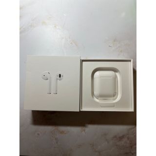 アップル(Apple)のAir pods 第二世代　マイケルさん専用(ヘッドフォン/イヤフォン)