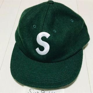 シュプリーム(Supreme)のレア Supreme Wool S Logo 6 Panel Cap Green(キャップ)
