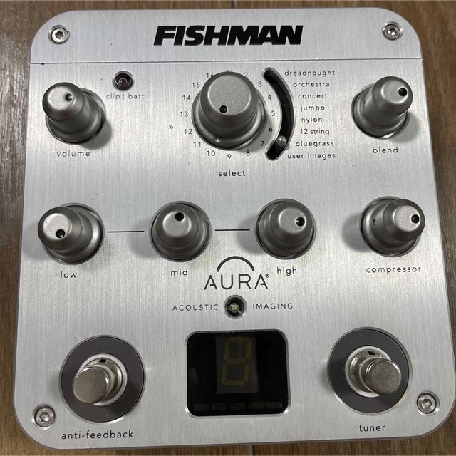 安いそれに目立つ FISHMAN フィッシュマン Aura Spectrum DI Preamp ...