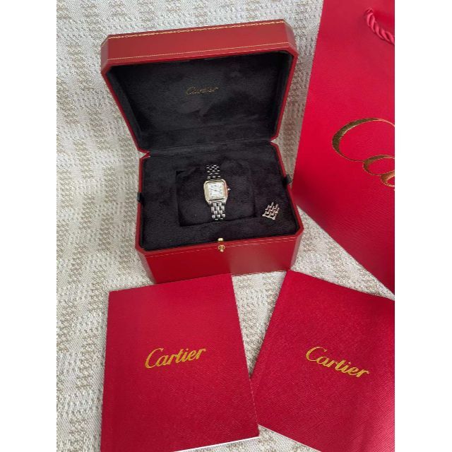 今年人気のブランド品や Cartier - 新型正規品 SM パンテール カルティエ 腕時計