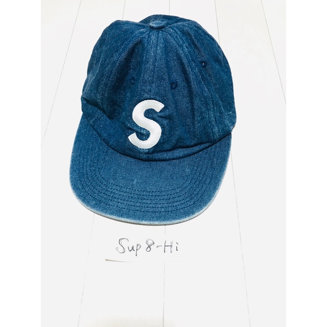 Supreme Washed Denim S Logo 6Panel Blueのサムネイル