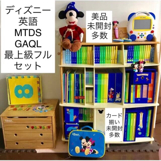 Disney(ディズニー)の2018年リニューアル　MTDSGAQLワールドファミリーセット キッズ/ベビー/マタニティのおもちゃ(知育玩具)の商品写真