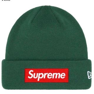 シュプリーム(Supreme)のSupreme New Era Box Logo Beanie ビーニー ダーク(ニット帽/ビーニー)