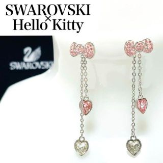 美品✨スワロフスキー×ハローキティ コラボ サンリオ リボン