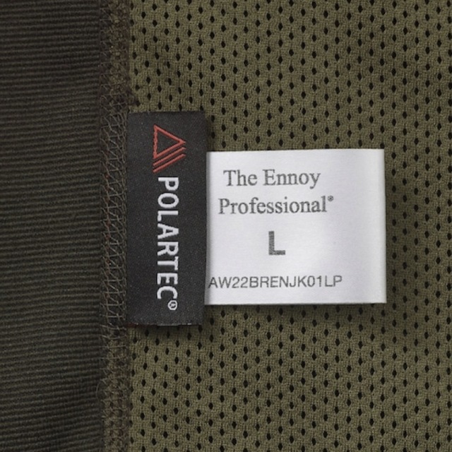 今だけ限定15%OFFクーポン発行中 ennoy Polartec City Fleece NAVY