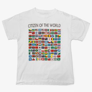 在原みゆ紀着用|90sヴィンテージ Citizen/World Tシャツ L相当の