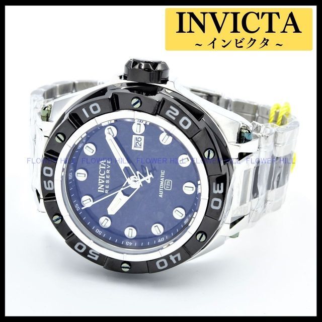 INVICTA 腕時計 RIPSAW 38838 自己発光 自動巻き カーボン