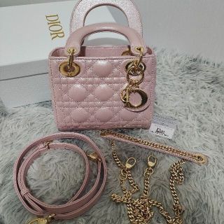 ディオール(Christian Dior) バッグ(ピンク/桃色系)の通販 600点以上 ディオール(Christian Dior) バッグ(ピンク/桃色系)の通販 600点以上