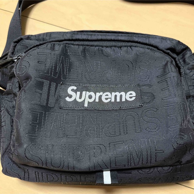 19ss Supreme Shoulder Bag 黒 1