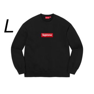 シュプリーム(Supreme)のL Supreme  Box Logo Crewneck black(スウェット)