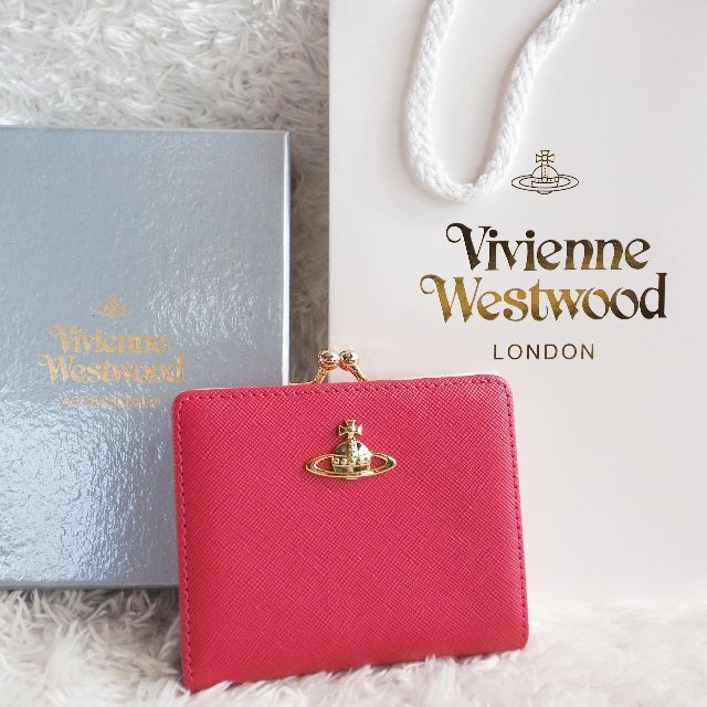 Vivienne westwood がま口 財布 レザー