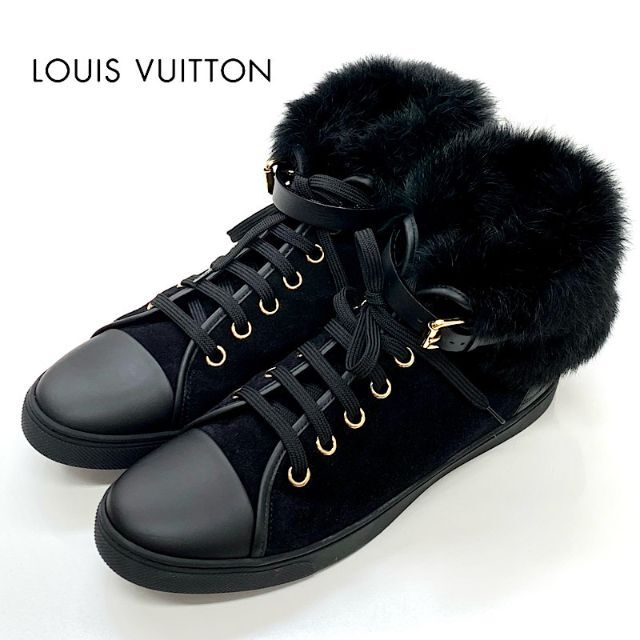 LOUIS VUITTON - 3568 ヴィトン パンチーライン スエード ファー