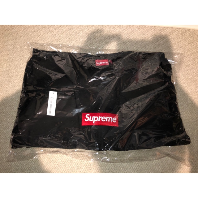 Supreme Box Logo Crewneck ブラック　L