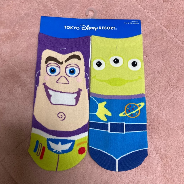 Disney(ディズニー)のトイストーリー 靴下 TOY STORY ディズニーリゾート ソックス レディースのレッグウェア(ソックス)の商品写真