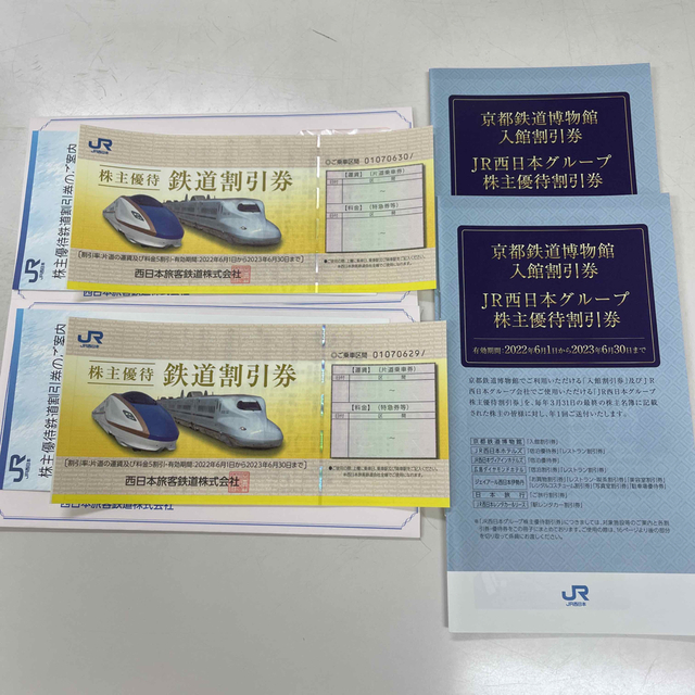 ローズ様専用西日本旅客鉄道 株主優待 1枚-