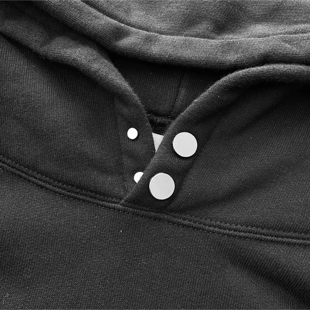 FORTYFOUR ice & techno embroidery hoodie 4