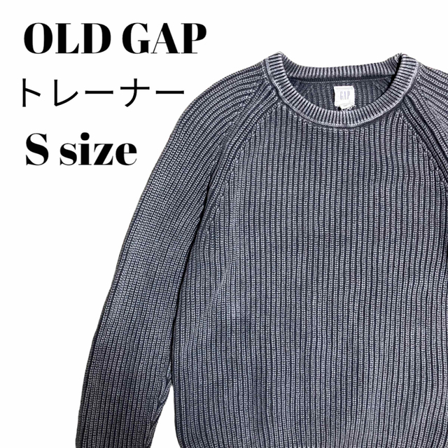 希少◎OLD GAPオールドギャップ90s肉厚ウールジップジャケット中綿ブラック