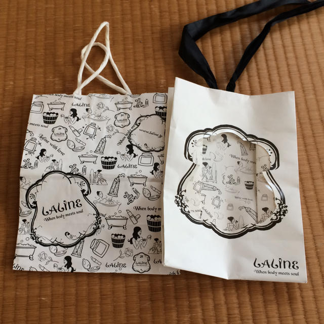 Laline(ラリン)のラリン  ショップバック レディースのバッグ(ショップ袋)の商品写真