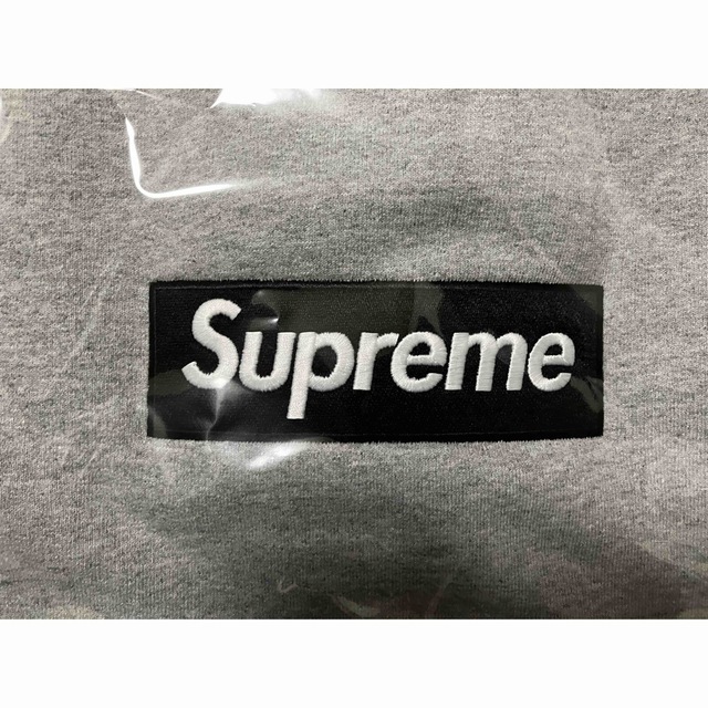 Supreme Box Logo Crewneck グレーL