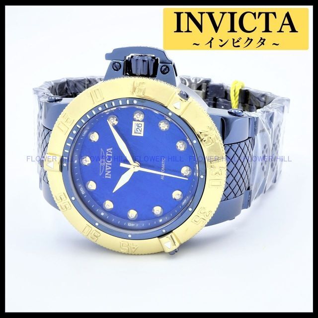 INVICTA 腕時計 高級 SUBAQUA 35621 自動巻き ダイヤモンド