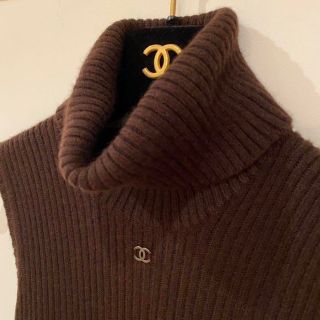 シャネル(CHANEL)のシャネル カシミア ニットワンピース(ロングワンピース/マキシワンピース)