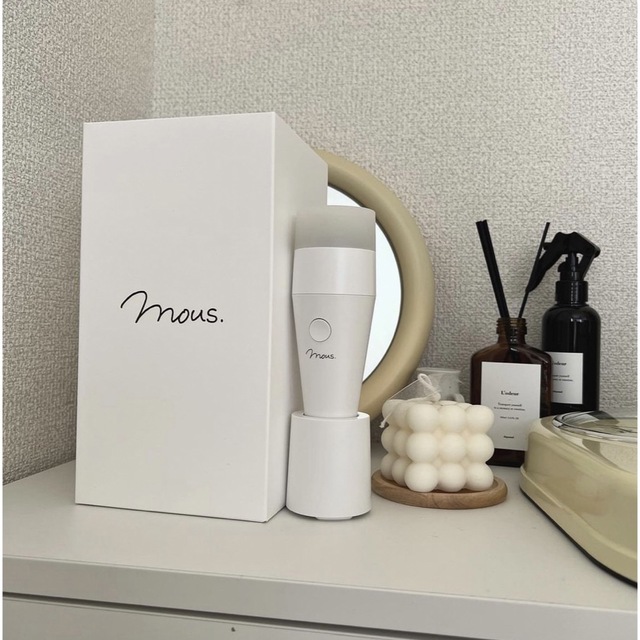 フェイスケア/美顔器 プルミナス mous-16418 超音波美顔器☆防水