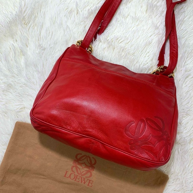 美品✨LOEWE ロエベ アナグラム 2wayショルダーバッグ ナッパレザー | フリマアプリ ラクマ