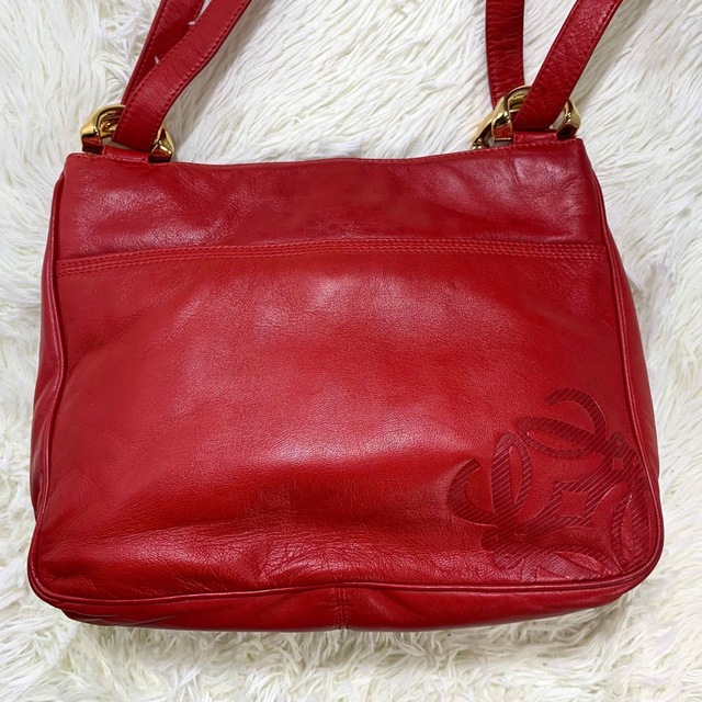 美品✨LOEWE ロエベ アナグラム 2wayショルダーバッグ ナッパレザー