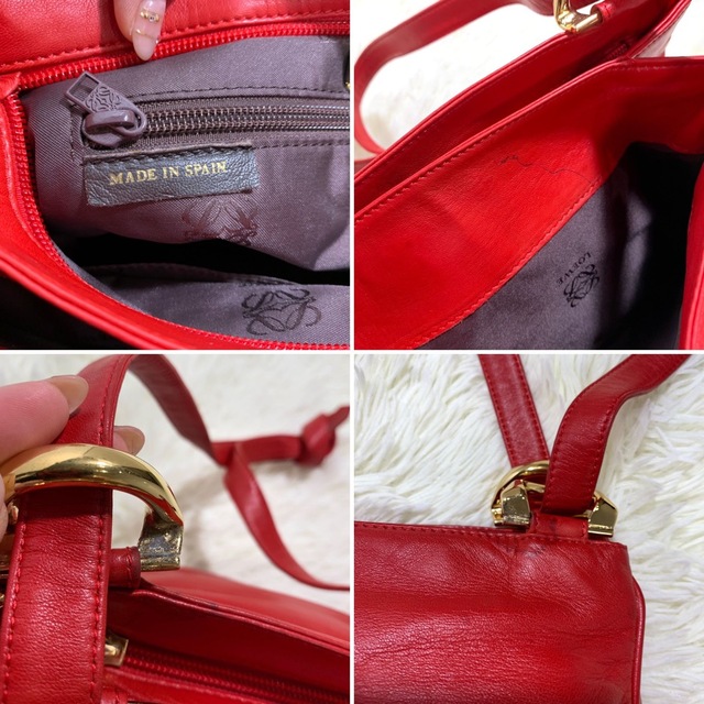 美品✨LOEWE ロエベ アナグラム 2wayショルダーバッグ ナッパレザー