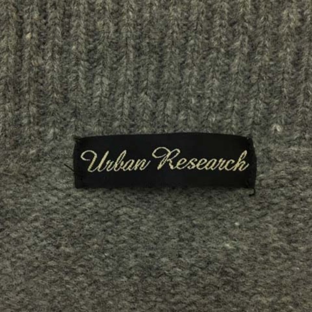 URBAN RESEARCH(アーバンリサーチ)のアーバンリサーチ セーター ニット 無地 ウール 長袖 Free グレー レディースのトップス(ニット/セーター)の商品写真