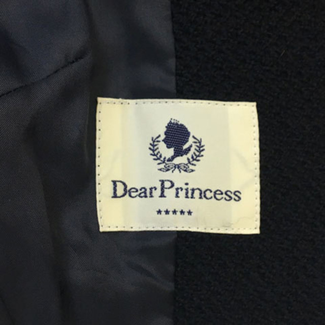 Dear Princess(ディアプリンセス)のディアプリンセス ジャケット テーラード シングル 無地 ウール 長袖 紺 レディースのジャケット/アウター(その他)の商品写真