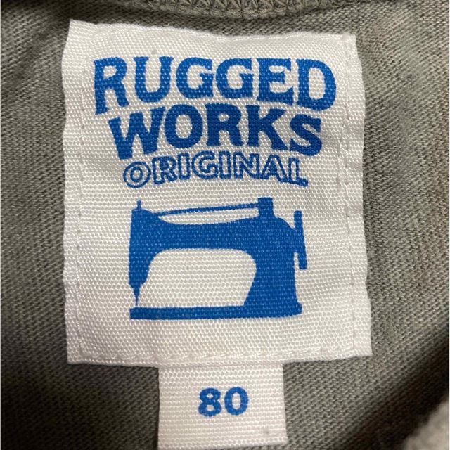 RUGGEDWORKS(ラゲッドワークス)のRUGGED WORKS 80サイズ　カットソー キッズ/ベビー/マタニティのベビー服(~85cm)(シャツ/カットソー)の商品写真