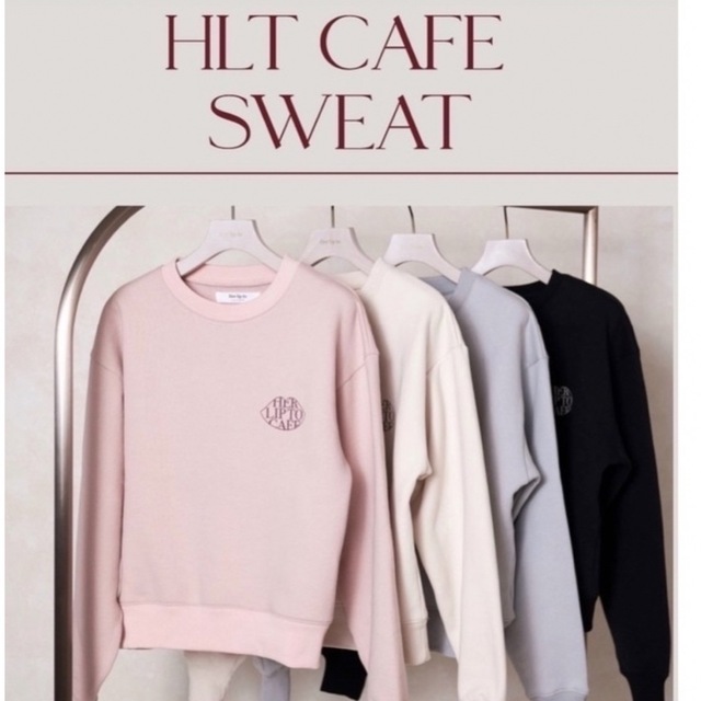 HLT CAFE Sweat Ｍサイズ ピンク-