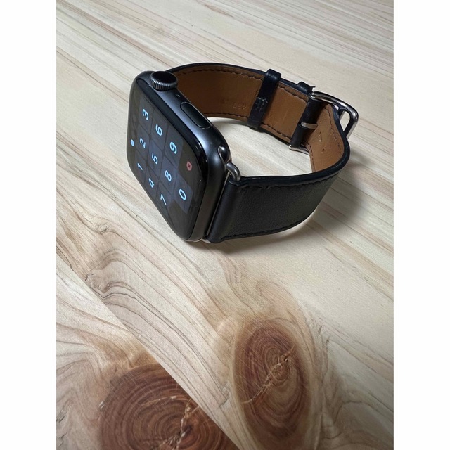 Apple Watch - 最終価格HERMESバンド ネイビー& Apple Watchの通販 by
