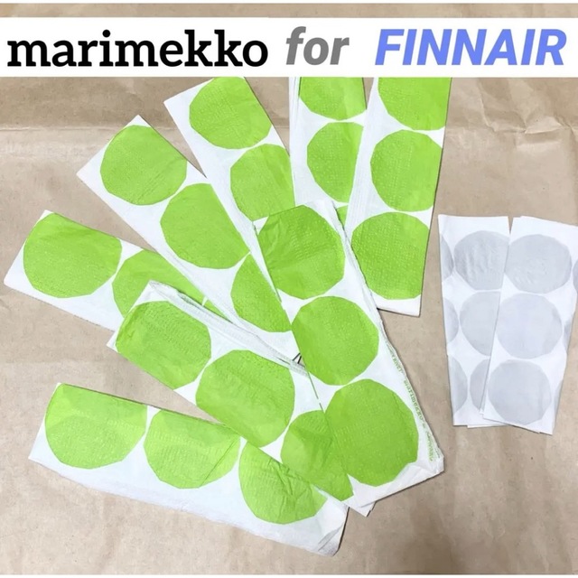 marimekko(マリメッコ)のFINNAIR × marimekko ペーパーナフキンセット インテリア/住まい/日用品のキッチン/食器(テーブル用品)の商品写真