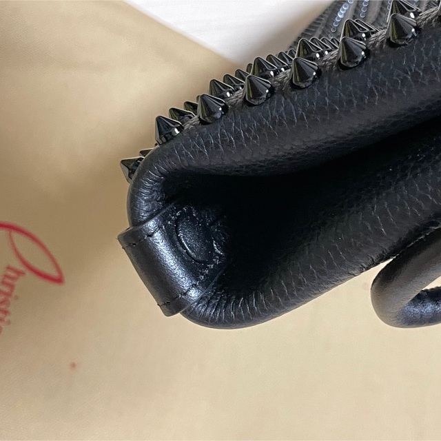 新品 Christian Louboutin ルブタン スタッズクラッチバッグ